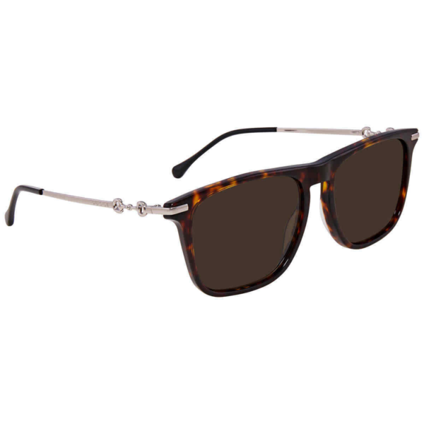 Kính Gucci Rectangular Sunglasses 'Brown' GG0915S-002-55 - Ảnh 2
