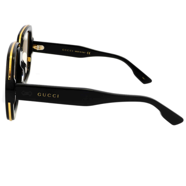 Kính Gucci Square Unisex Sunglasses 'Yellow' GG1064S-001-54 - Ảnh 2