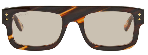 KÍnh Gucci Rectangular Men's Sunglasses 'Yellow' GG1085S-002-53