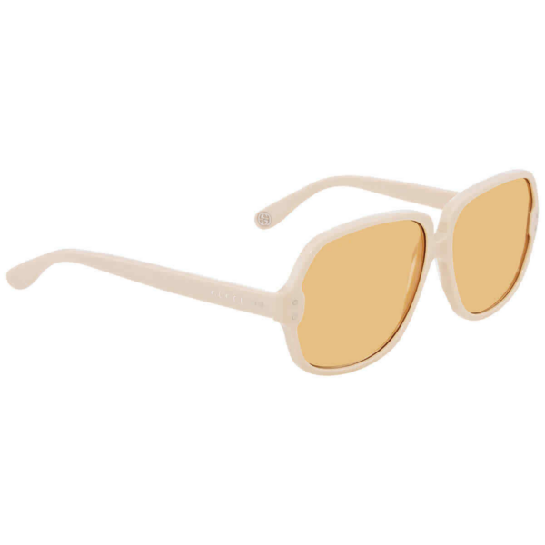 Kính Gucci Square Sunglasses 'Yellow' GG0778S-007-63 - Ảnh 2