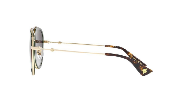 Kính Gucci Gradient Aviator 'Grey' GG0062S-003-57 - Ảnh 3