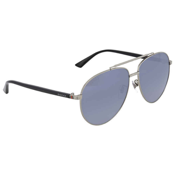 Kính Gucci Aviator 'Blue' GG0043SA-001-61 - Ảnh 2