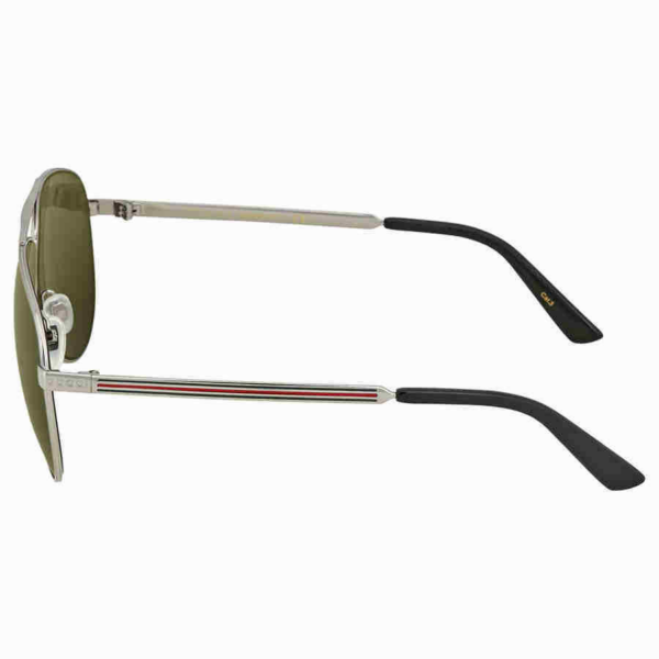 Kính Gucci Aviator 'Green' GG0137S-003-61 - Ảnh 3