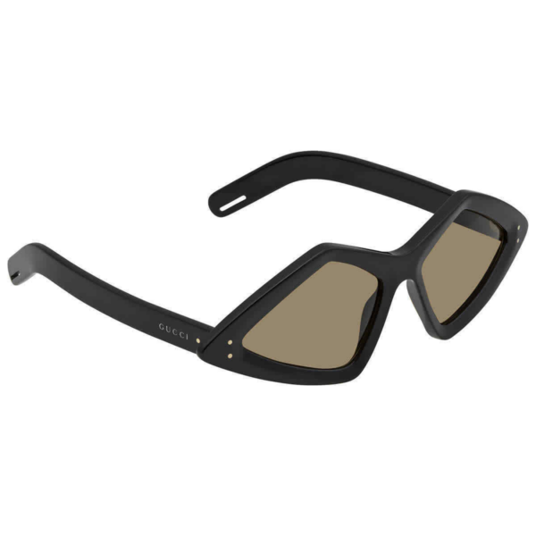 Kính Gucci Brown Geometric 'Black' GG0496S-001-59 - Ảnh 2