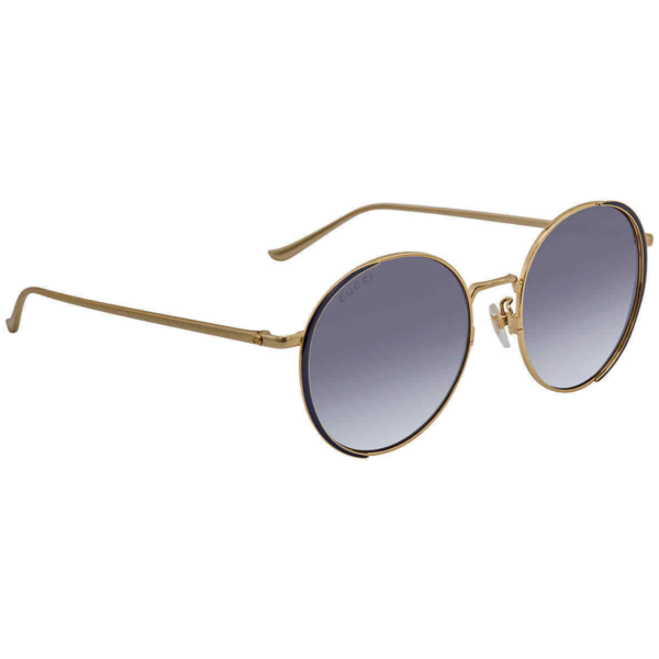 Kính Gucci Blue Gradient Round 'Gold' GG0401SK-003-56 - Ảnh 2