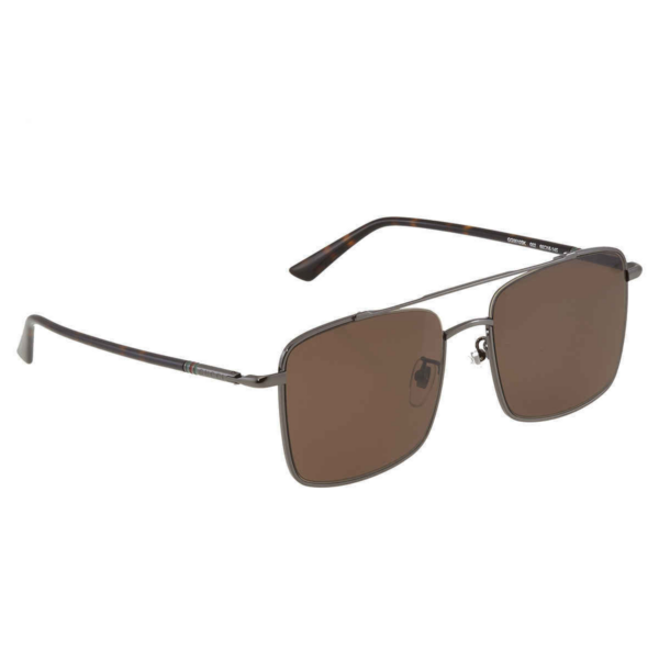 Kính Gucci Brown Rectangular 'Ruthenium' GG0610SK-002-56 - Ảnh 2