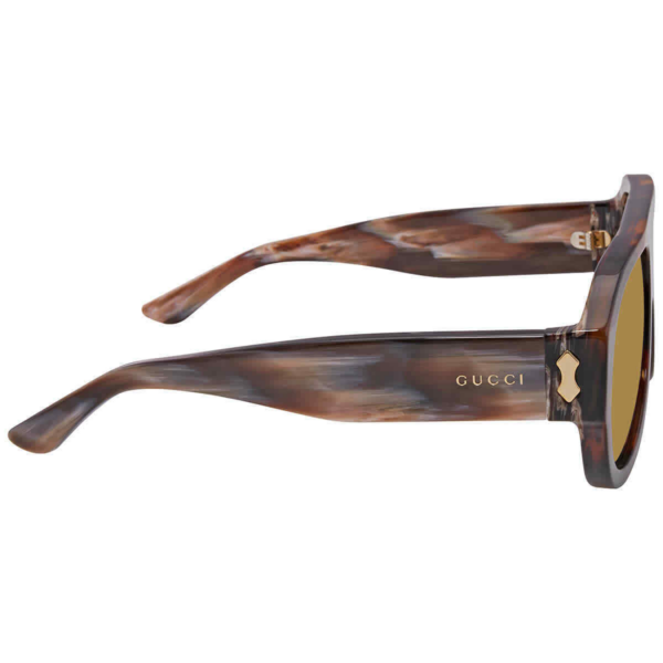 Kính Gucci Green Aviator 'Brown' GG0668S-004-58 - Ảnh 3