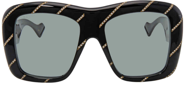 Kính Gucci Green Square 'Black' GG0498S-006-54