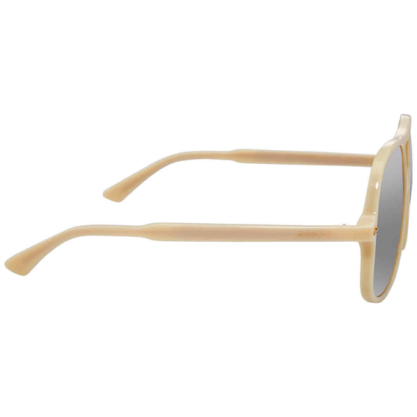 Kính Gucci Silver Aviator 'Ivory' GG0706S-003-58 - Ảnh 3