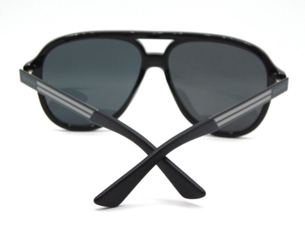 Kính Gucci Grey Aviator 'Black' GG0688S-001-59 - Ảnh 3
