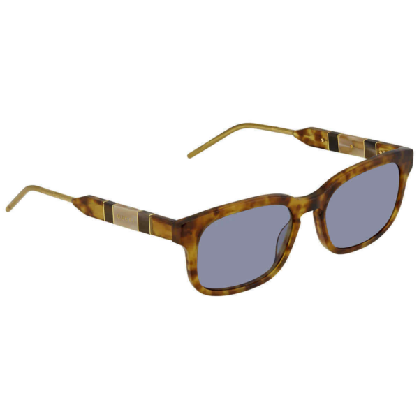 Kính Gucci Blue Rectangular 'Havana' GG0602S-004-55 - Ảnh 2
