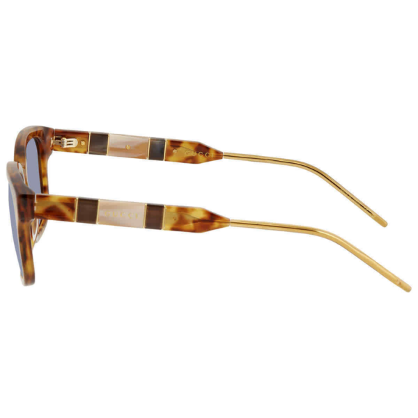 Kính Gucci Blue Rectangular 'Havana' GG0602S-004-55 - Ảnh 3