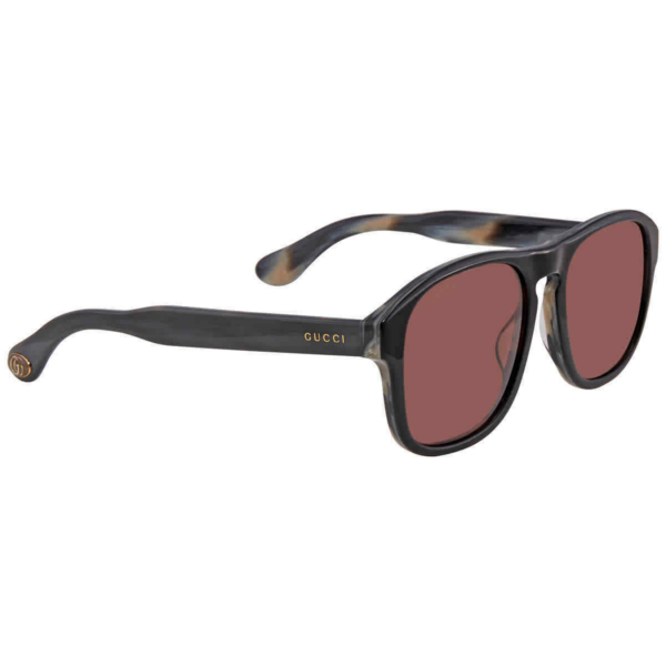 Kính Gucci Brown Square 'Black' GG0583S-004-55 - Ảnh 2