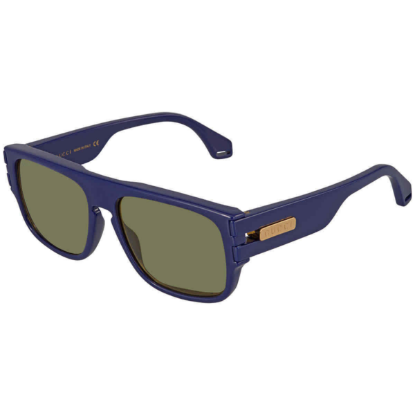 Kính Gucci Green Rectangular 'Purple' GG0664S-003-58 - Ảnh 2