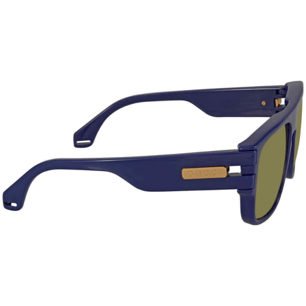 Kính Gucci Green Rectangular 'Purple' GG0664S-003-58 - Ảnh 3