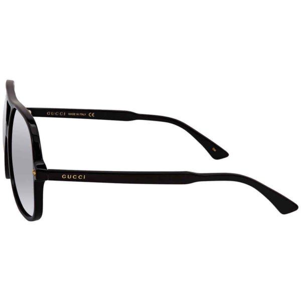 Kính Gucci Silver Aviator 'Black' GG0706S-001-58 - Ảnh 3