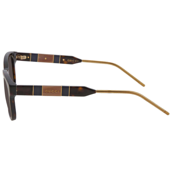 Kính Gucci Brown Square 'Dark Havana' GG0602S-002-55 - Ảnh 3