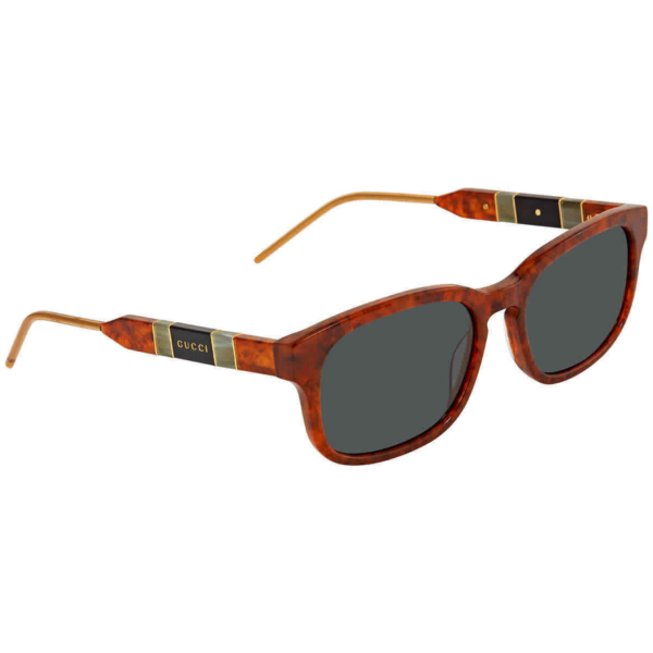 Kính Gucci Green Rectangular 'Havana' GG0602S-003-55 - Ảnh 2