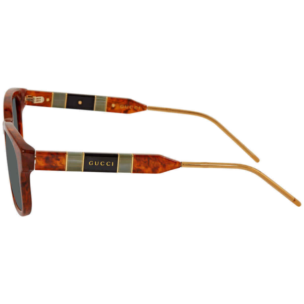 Kính Gucci Green Rectangular 'Havana' GG0602S-003-55 - Ảnh 3