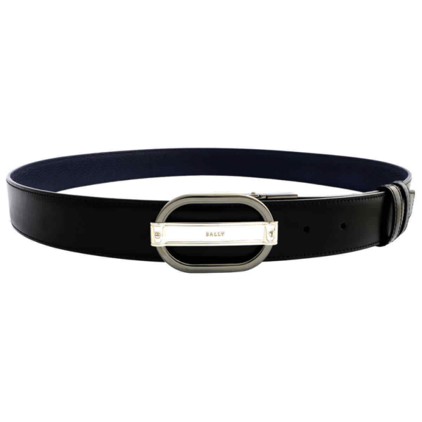 Thắt Lưng Bally Leather Belt 'Black' 2000188969449 - Ảnh 2