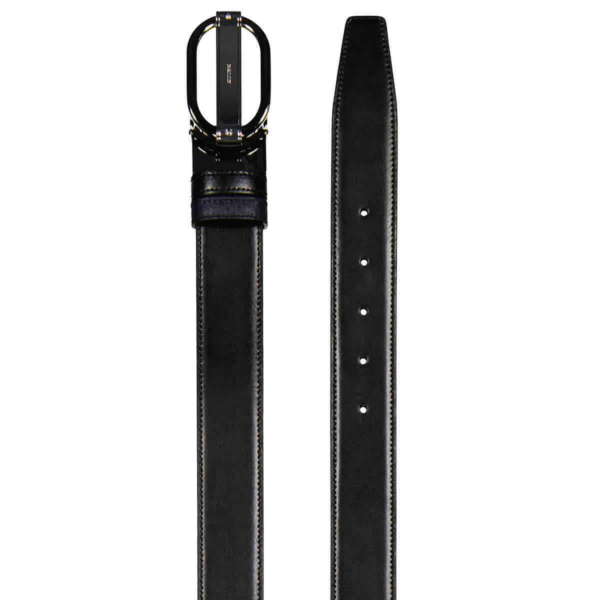 Thắt Lưng Bally Leather Belt 'Black' 2000188969449 - Ảnh 3