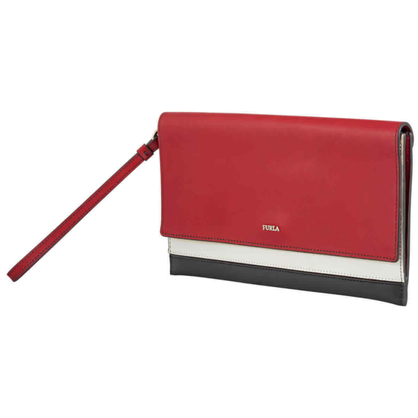 Túi Furla Reale M Envelope Clutch 'Ciliegia' 985386 - Ảnh 2