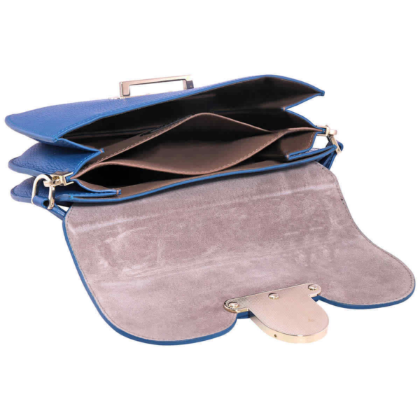 Túi Furla Ladies Ducale Blue Leather Crossbody 'Blue' 941448 - Ảnh 3