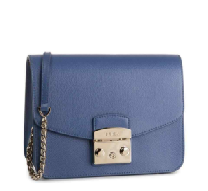 Túi Furla Ladies Metropolis S Leather 'Blue' 1021845