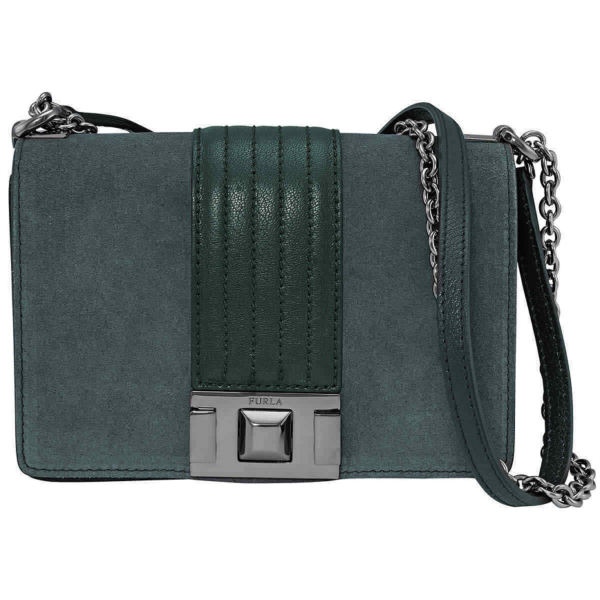 Túi Furla Mimi Mini Suede And Leather 'Black' BYX8-1033427