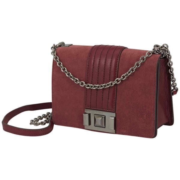 Túi Furla Mimi Mini Suede And Leather 'Brown' BYX8-1033428 - Ảnh 4