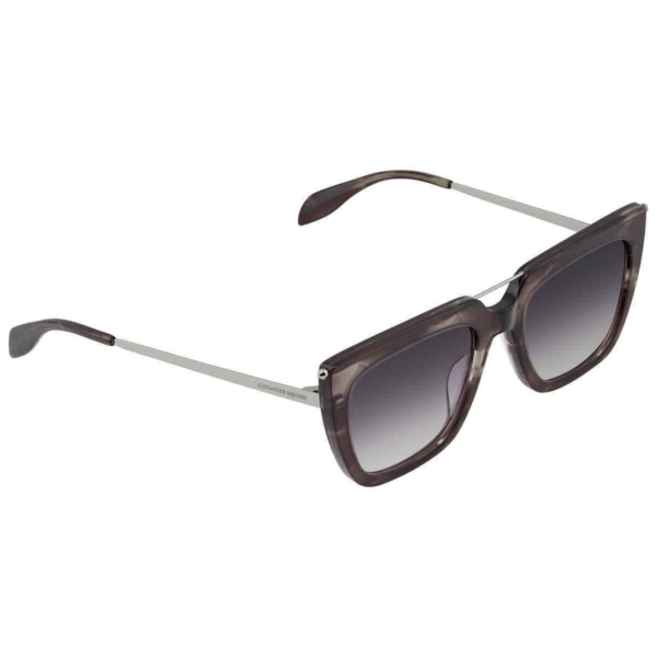 Kính Alexander McQueen Unisex 'Grey' AM0169S-004-54 - Ảnh 2