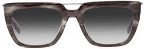 Kính Alexander McQueen Unisex 'Grey' AM0169S-004-54