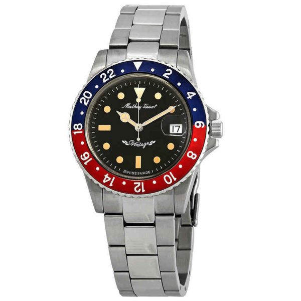 Đồng Hồ Mathey Tissot Vintage Automatic 'Blue Red' H900ATR