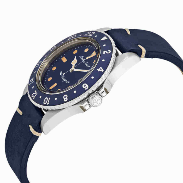 Đồng Hồ Mathey Tissot Mathey Vintage Quartz 'Blue' H900ALBU - Ảnh 2