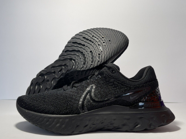 Giày Nike React Infinity Run Flyknit 3 'Black' DH5392-005 - Ảnh 3