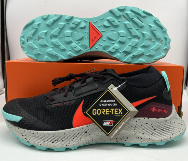 Giày Nike Pegasus Trail 3 GTX 'Black Bright Crimson' DC8793-002 - Ảnh 4
