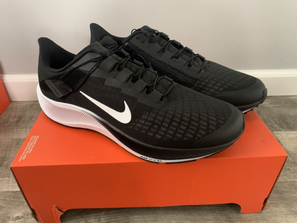 Giày Nike Air Zoom Pegasus 37 FlyEase 'Black White' CK8474-003 - Ảnh 2