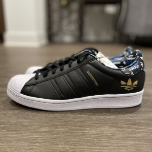 Alternative view of Giày Adidas Superstar 'Core Black' H00185