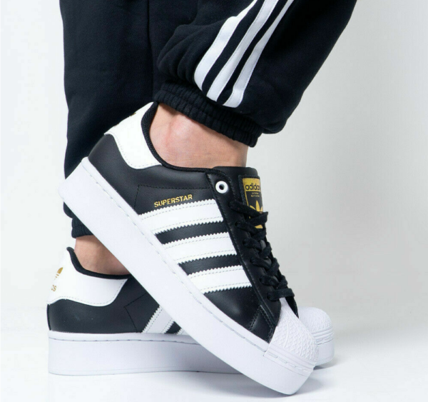 Giày Adidas Wmns Superstar Bold 'Core Black' FV3335 - Ảnh 4