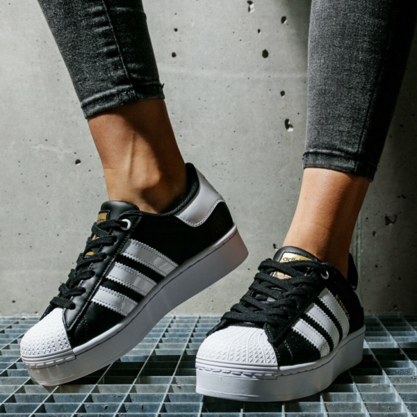 Giày Adidas Wmns Superstar Bold 'Core Black' FV3335 - Ảnh 3