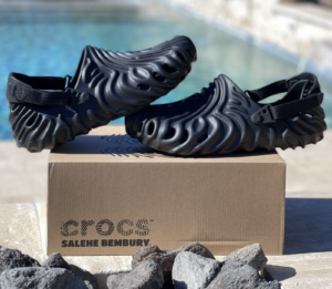 Dep Crocs x Salehe Bembury Pollex Clog Sasquatch 'Black' 207393-001