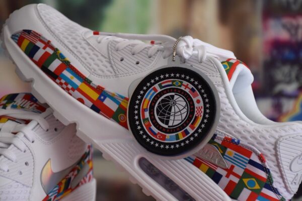 Giày Nike Air Max 90 NIC 'One World' AO5119-100 - Ảnh 9