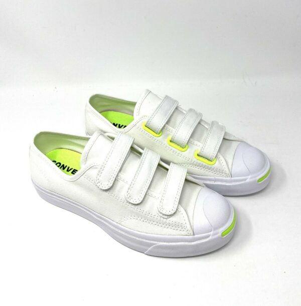 Giày Converse Jack Purcell Low Easy-On 'White Ghost Green' 168137C - Ảnh 6