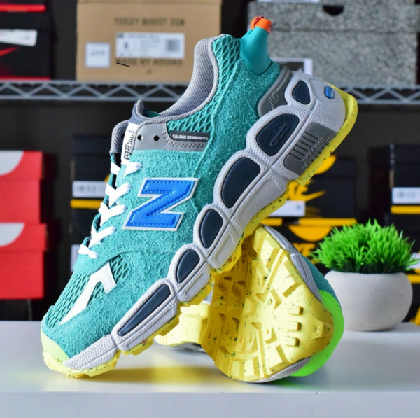 Giày New Balance 574 Yurt Salehe Bembury 'Emerald Sky' MS574YSD - Ảnh 2