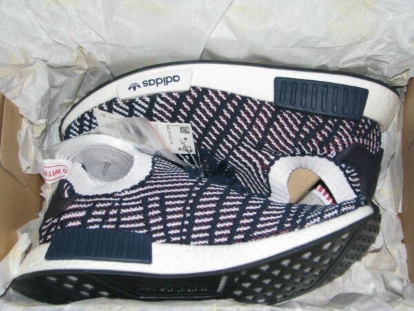 Giày Adidas NMD R1 STLT PK "Collegiate Navy" D96821 - Ảnh 3
