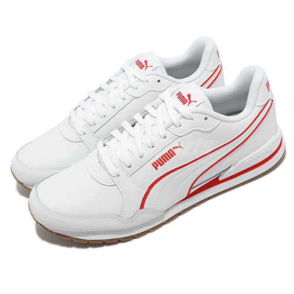 Giày Puma ST Runner V3 Bold 'White High Risk Red' 388128-02 - Ảnh 2