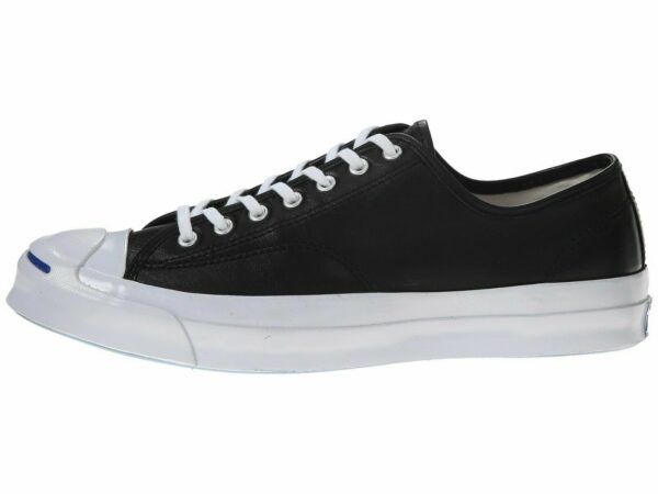 Giày Converse Jack Purcell Signature Ox Leather 'Black' 149910C - Ảnh 4