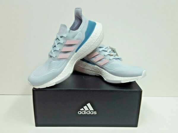 Giày Adidas Wmns UltraBoost 21 'Halo Blue Fresh Candy' FY0395 - Ảnh 8