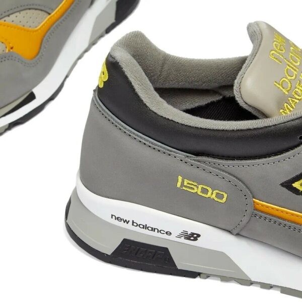 Giày New Balance 1500 Made in England 'Grey Yellow' M1500GGY - Ảnh 4