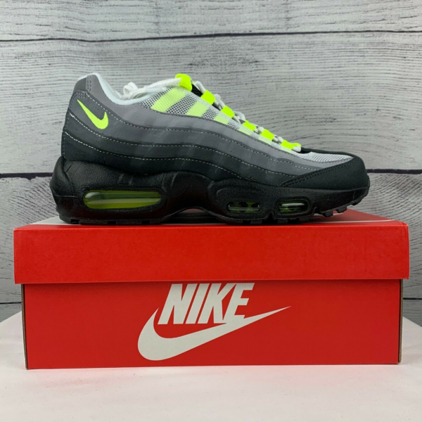 Giày Nike Air Max 95 OG GS 'Neon' Yellow 2020 CZ0910-001 - Ảnh 4